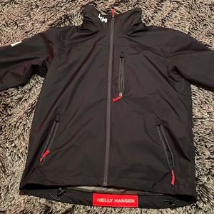 Helly Hansen, men’s grey crew, size medium, unworn condition, made in norway.